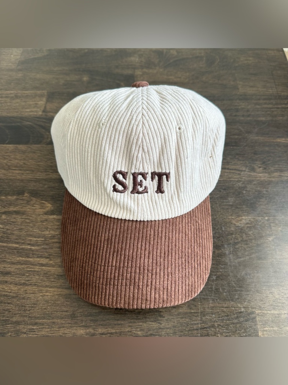 NWT Set Active Corduroy Cable Hat